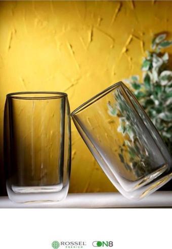 Arow Çift Cidarlı 2'li Bardak 200 ml DC1.TR-2982