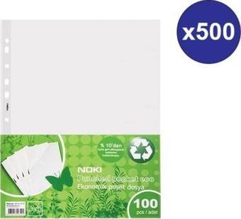 Noki Eco Poşet Dosya 500'Lü Paket