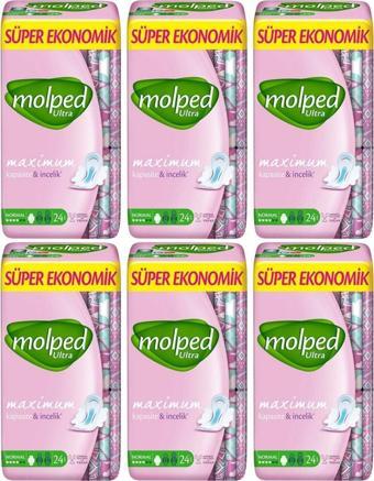 Molped Ultra Süper Ekonomik 24'Lü Normal X 6 Paket