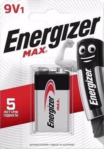 Energizer 9 Volt Alkalin Pil