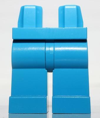 LEGO Orjinal Aksesuar Moc Custom Minifigür Minifigure Legs Bacak Tek Renk Dark Azure Pantolon 1 Adet