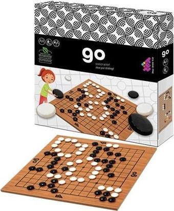 GO Ahşap Zeka ve Akıl Oyunu 5+ Yaş 2 Oyuncu (13x13 cm)