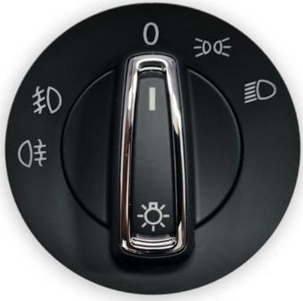 Skoda Superb 3 2015-2019 Far Anahtarı Ön Arka Sisli Krom 3V0941431A