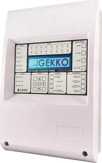 GEKKO+2   2 Loop Yangın Kontrol Paneli 250 Adres