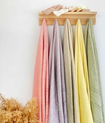 Miabella Home Pamuklu Jakarlı Peştemal  100x180  cm  11552
