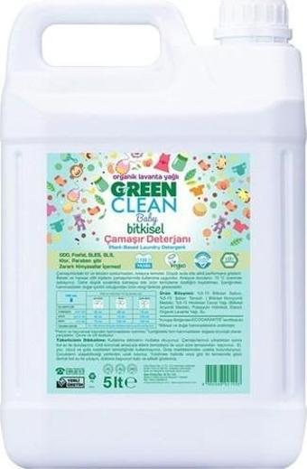 U Green Clean Baby Çamaşır Deterjanı 5 Lt