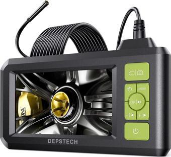 DEPSTECH Endüstriyel Endoskop, 1080P HD Dijital Boroskop - 5m Kablo - 5.5mm