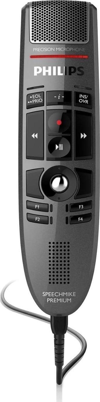 Philips LFH3500 SpeechMike Premium USB Dikte Mikrofonu Hassas Mikrofon