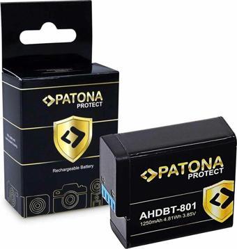 Patona 13325 Protect AHDBT-801 Gopro Hero 8, 7, 6, 5 Batarya