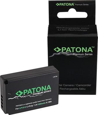 Patona Premium Canon LP-E12 Batarya Pil