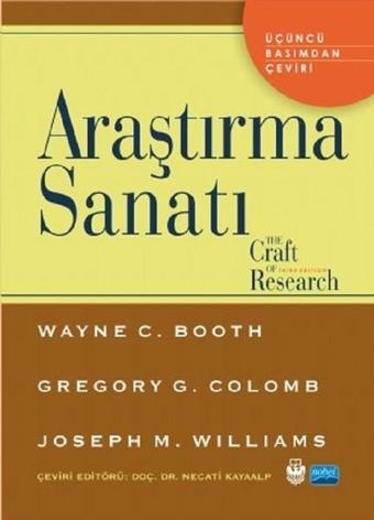 Araştırma Sanatı - Wayne C.Booth - Nobel Akademik Yayıncılık