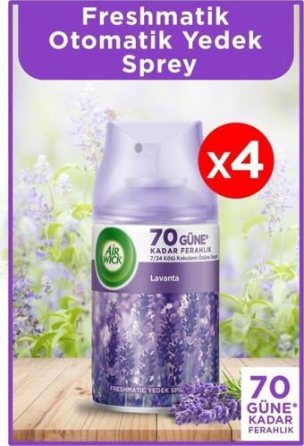 Air Wick Oda Kokusu Freshmatic Makine Yedek Spreyi Lavanta 4 Adet