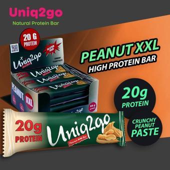 Uniq2Go Peanut Xxl Protein Bar 67 gr 12 Adet