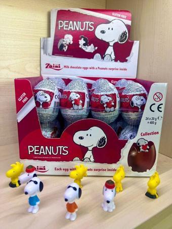 Zaini Snoopy (Peanuts) Çikolatalı Sürpriz Yumurta 24*20gr