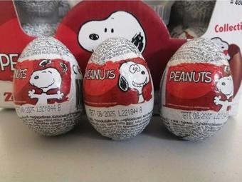 Zaini Snoopy (Peanuts) Çikolatalı Sürpriz Yumurta 3*20gr