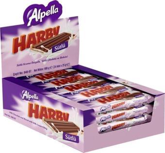 Alpella Harby Sütlü Bisküvi 25 G X 24 Adet