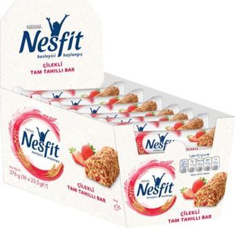 Nestle Nesfit Tam Tahıllı Çilekli Bar 16 Adet