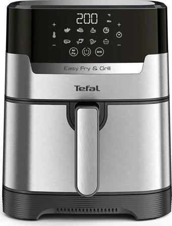 Tefal Ey505D Easy Fry & Grill Precision+ Yağsız Fritöz Airfryer, Hava İle Kızartma & Izgara