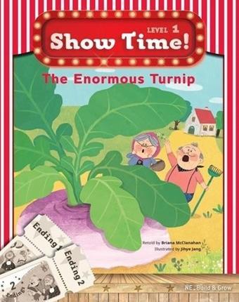 Show Time Level 1-The Enormous Turnip-Workbook - Kolektif  - Build & Grow