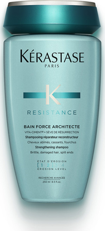 Kerastase Resistance Bain Force Architecte Zayıf ve Yıpranmış Saçlar için Onarıcı Şampuan 250ml