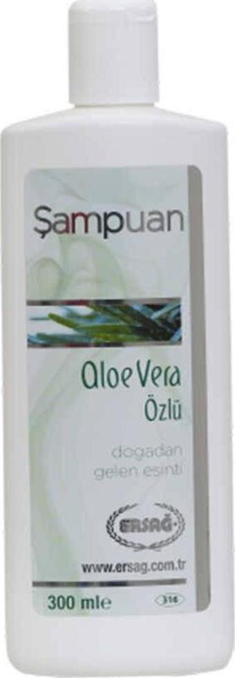 Ersağ Aloe Vera Özlü Şampuan 300 Ml.