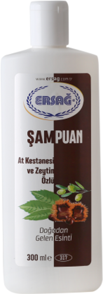 Ersağ At Kestanesi Ve Zeytin Özlü Şampuan 300 Ml.