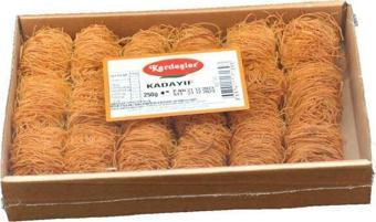 Kardeşler Şekerleme İnce Sarma Kızarmış Tel Kadayıf Kutu 250 G