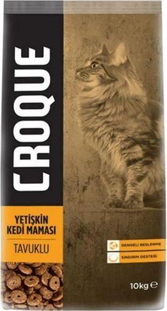 Croque Tavuklu Yetişkin Kedi Maması 10 Kg