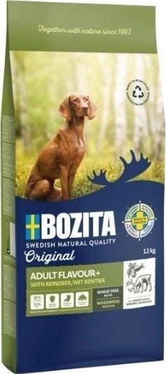 Bozita Original Adult Flavour Plus Geyik Etli Köpek Maması 12 kg