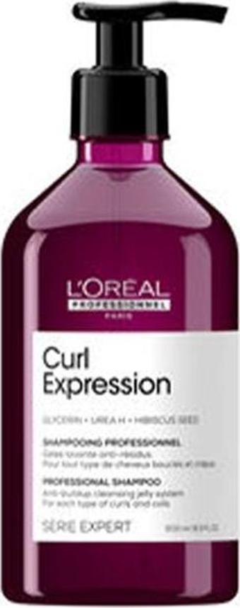 L'Oreal Professionnel Serie Expert Curl Expression Kıvırcık Saçlar İçin Birikme Önleyici Şampuan 500ml