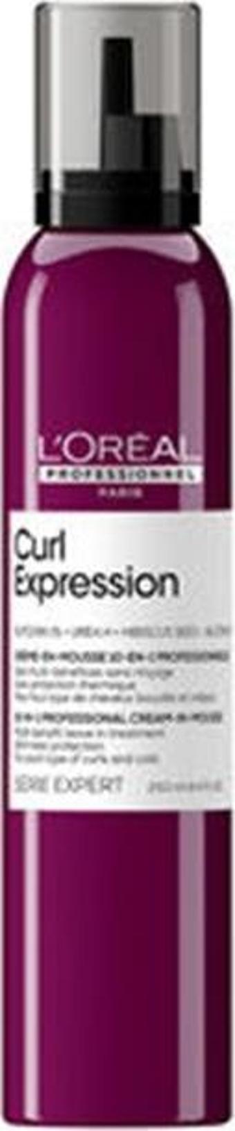 L'Oreal Professionnel Serie Expert Curl Expression Kıvırcık Saçlar İçin Şekillendirici Krem Saç Köpüğü 250ml