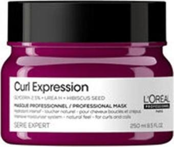 L'Oreal Professionnel Serie Expert Curl Expression Kıvırcık Saçlar İçin Yoğun Nemlendirici Saç Maskesi 250ml