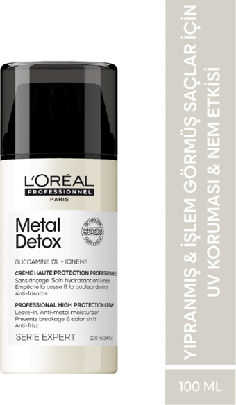 L'Oreal Professionnel Serie Expert Metal Detox Yüksek Korumalı Krem 100ml