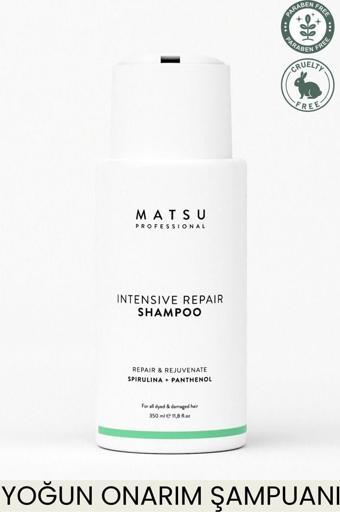 MATSU Intensive Repair Yıpranmış Saçlar Için Yoğun Bakım Şampuanı 350ml