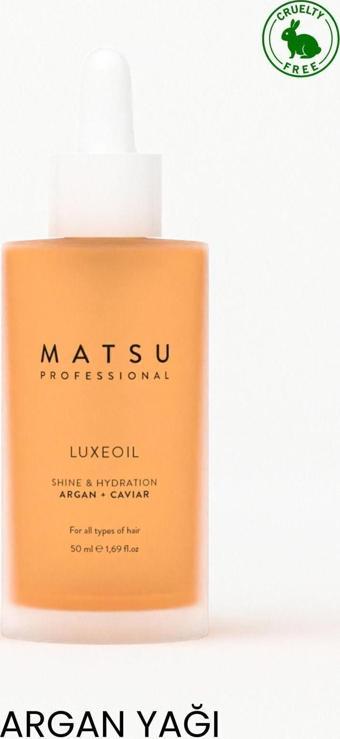 MATSU Luxeoil Argan Saç Bakım Yağı 50ml