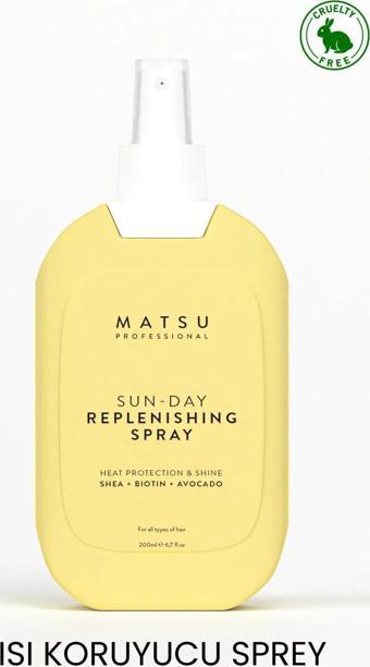 MATSU Sun Day Isıya Karşı Koruyucu Replenishing Saç Bakım Spreyi 200ml