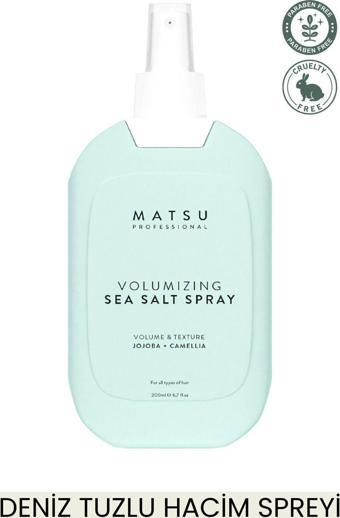 MATSU Volumizing Sea Salt Deniz Tuzu Etkili Hacim Spreyi 200ml