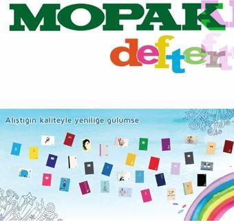 Mopak Kareli Müzik Defteri 50 Yaprak Karton Kapak