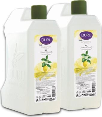 Duru Limon Kolonya Bidon 80 Derece 2x900ml