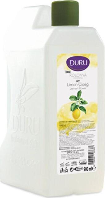 Duru Limon Kolonya Bidon 80 Derece 900 ml