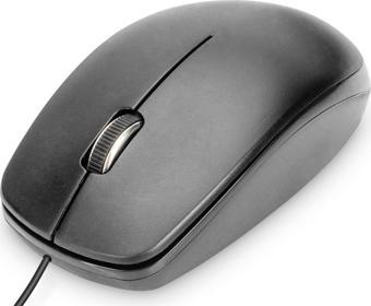 Digitus USB Mouse, Kablolu, 3 Düğmeli, 1200 dpi&lt;br&gt;Digitus USB Mouse with cable, 3 Buttons, 12