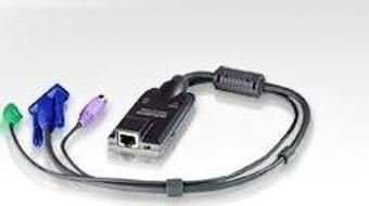 PS/2 KVM Adaptörü (CPU Modül), maksimum mesafe 40 metre&lt;br&gt;PS/2 VGA KVM Adapter