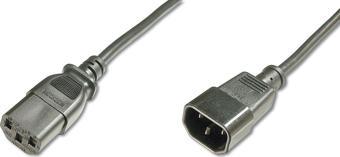 Beek C13-C14 PC-Monitör Arası Güç Kablosu, 1.20 metre , 10A 250V, siyah renk, H05W F0.75x3 81+82&lt;