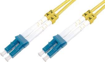 Beek LC-LC Fiber Optik Patch Kablo, 9/125 µ, Singlemode, 3.0mm, Duplex, OS2, LSZH, 100 metre