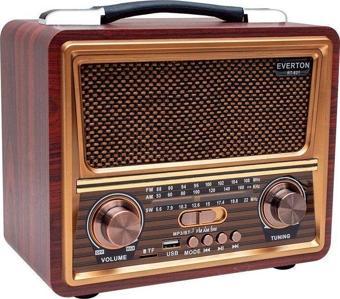 Everton RT-821 USB/TF/FM/Bluetooth Destekli Nostaljik Radyo