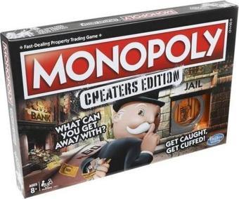 Monopoly Hasbro E1871 Cheaters Edition Kutu Oyunu