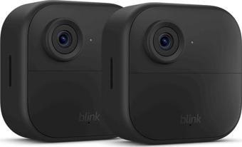 Blink Outdoor 4 (4. Nesil) Kablosuz HD Akıllı Güvenlik Kamerası - 2 Kamera Kit