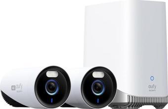 eufy Security eufyCam E330 2 Kamera Kiti, 4K Dış Mekan Güvenlik Kamerası