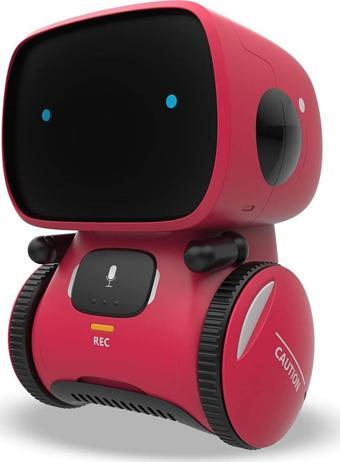 KaeKid Dokunmatik Sensörlü İnteraktif Akıllı Robotik - Kırmızı