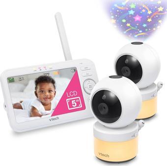 VTech VM5463-2 Video Bebek Monitörü 720p 5 Inc LCD Ekran, 2 Kameralı